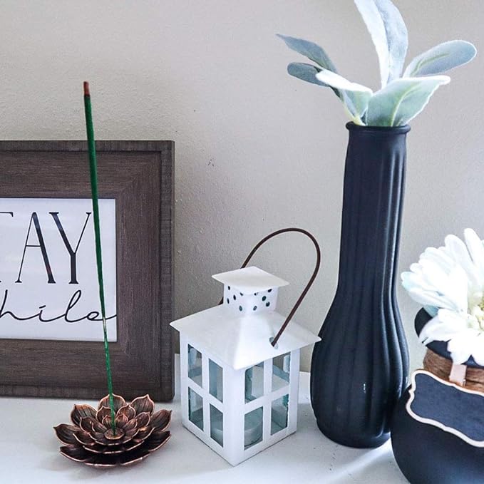 Brass Lotus Incense Holder