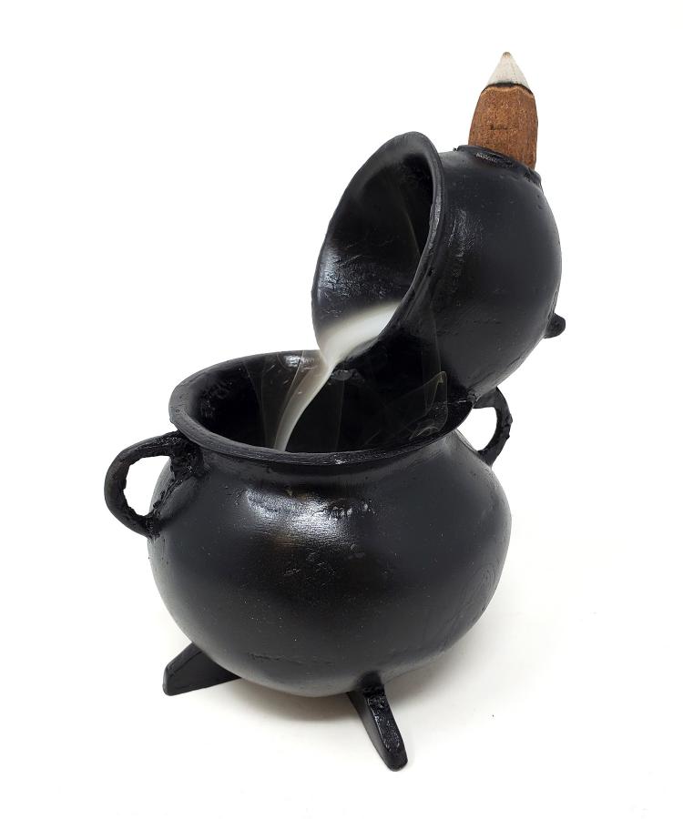 Cauldron Backflow Incense Cone Burner