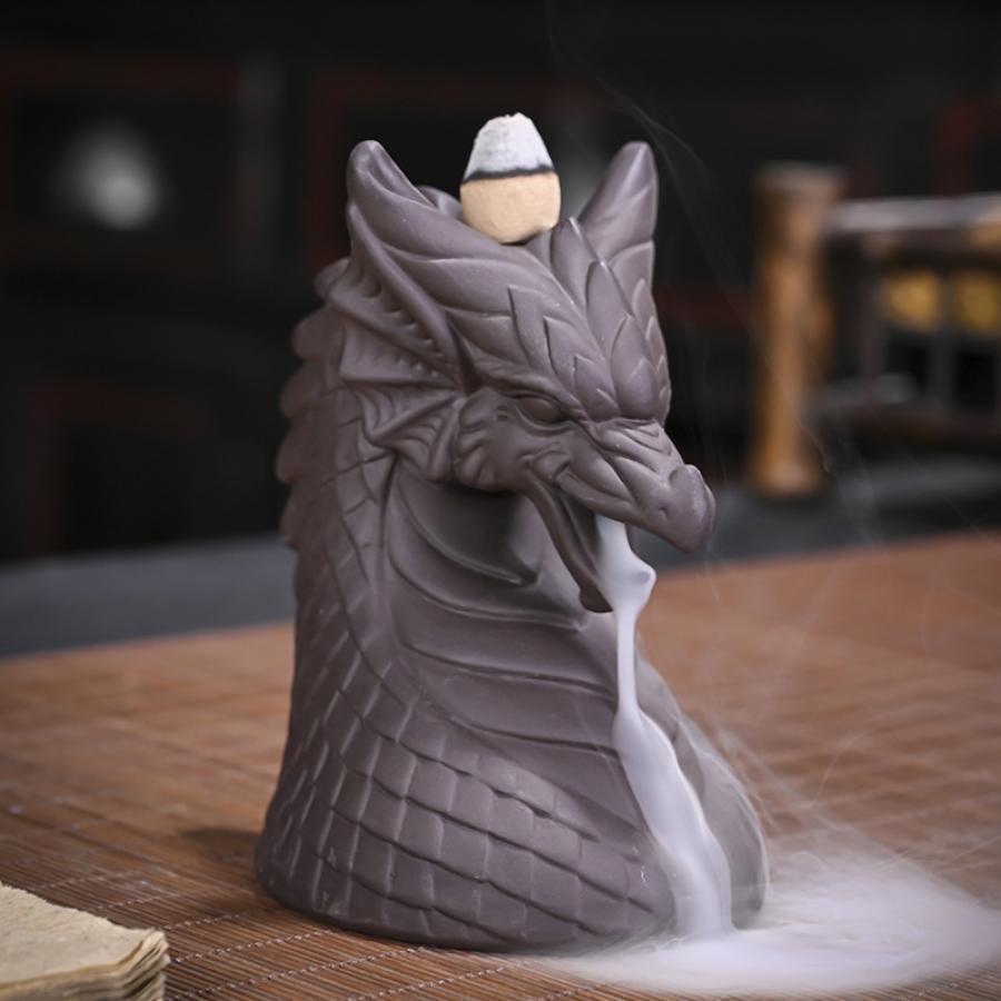 Dragon Backflow Incense Cone Burner