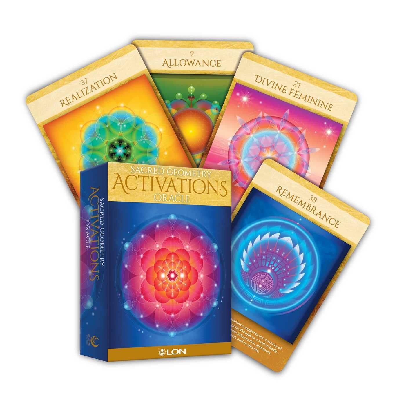 Sacred Geometry Activations Oracle Cards