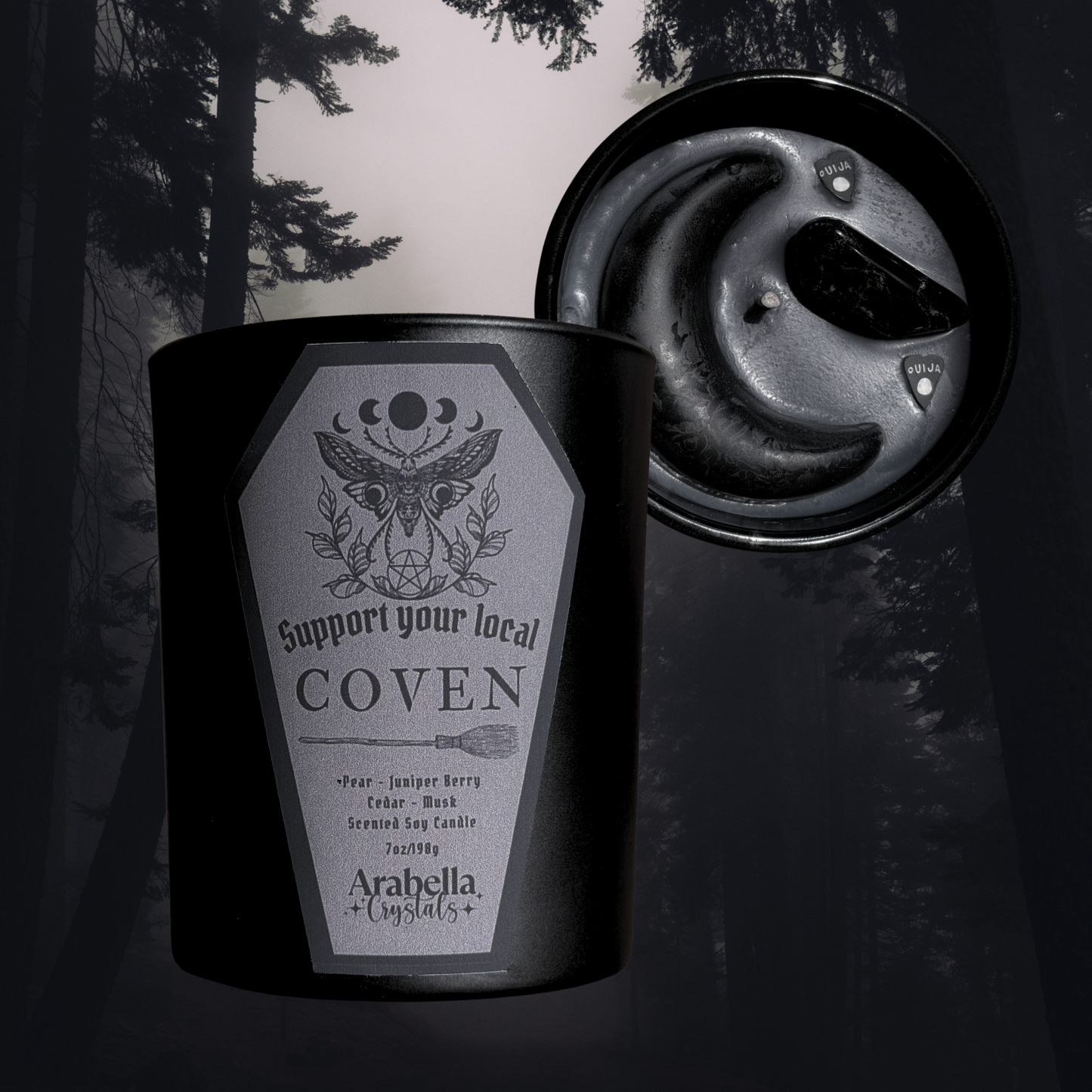 Support your Local Coven Halloween Soy Candle