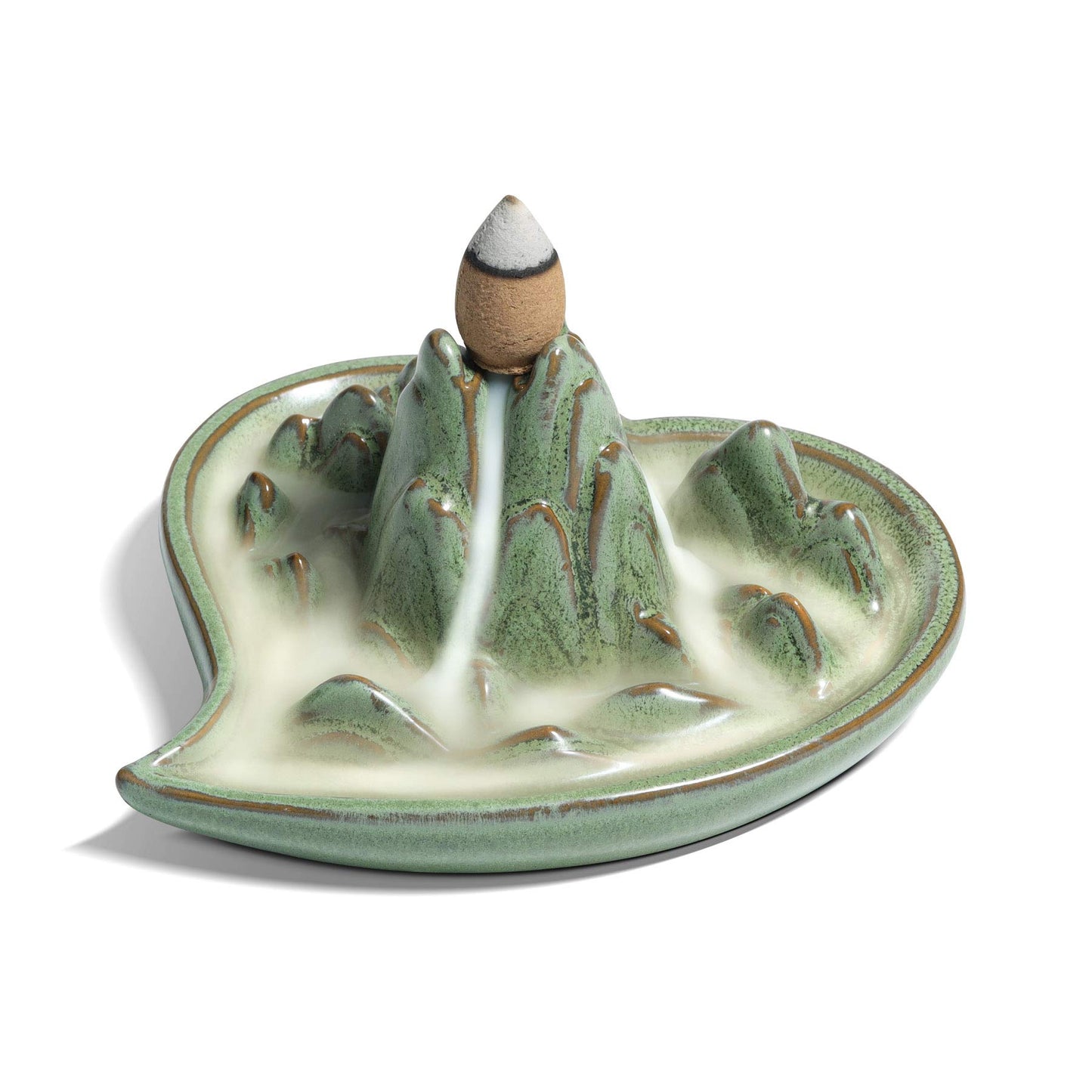 Heart Mountain Backflow Incense Burner