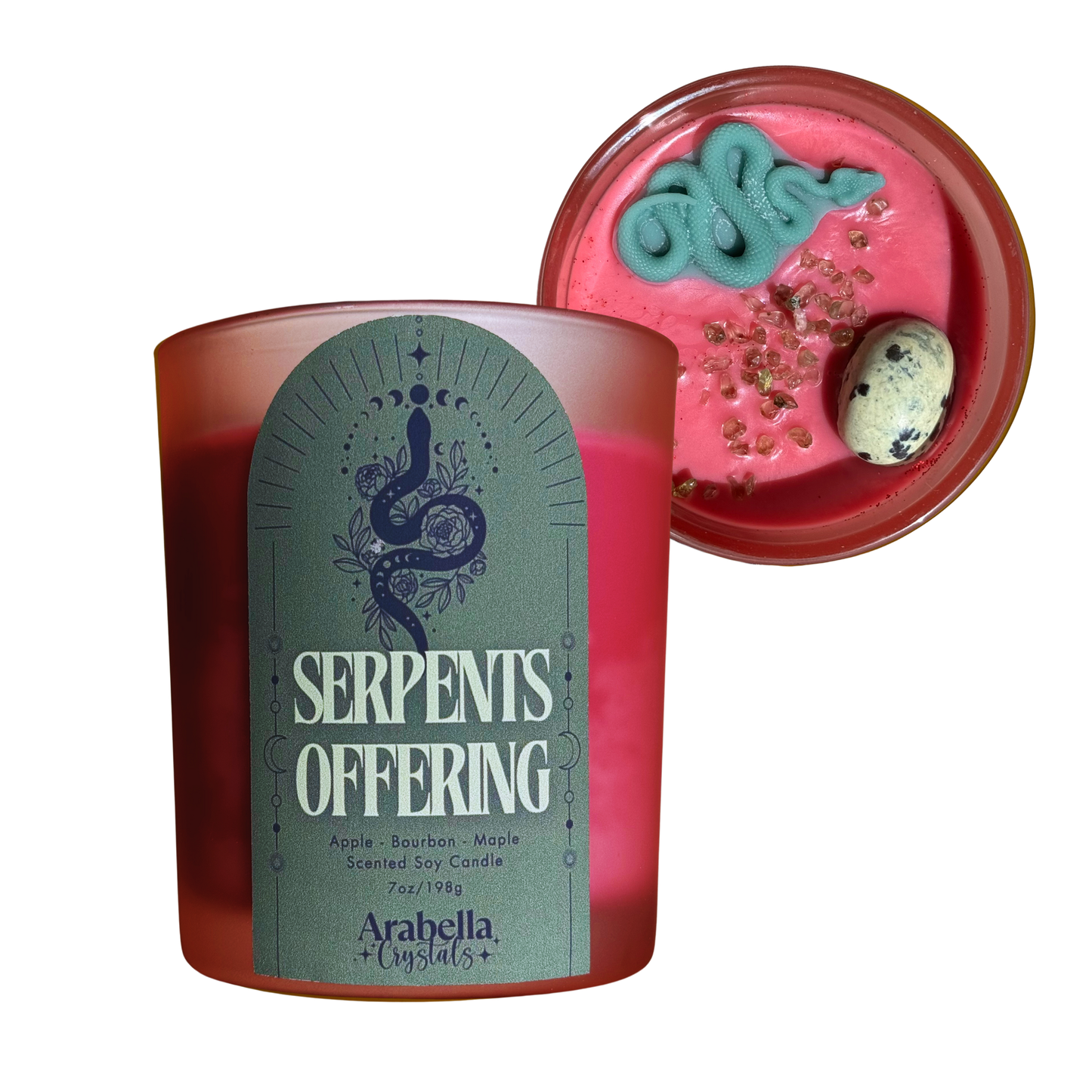 Serpents Offering Halloween Soy Candle